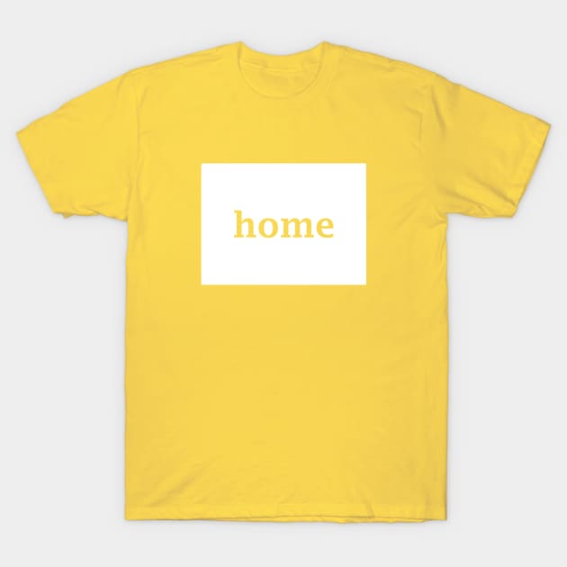 Wyoming Home T-Shirt by TBM Christopher